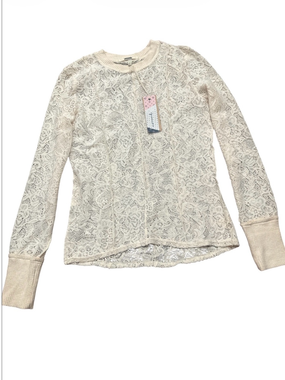 NWT Gimmick Womens Polyester Floral stitch sweater from Buckle size large